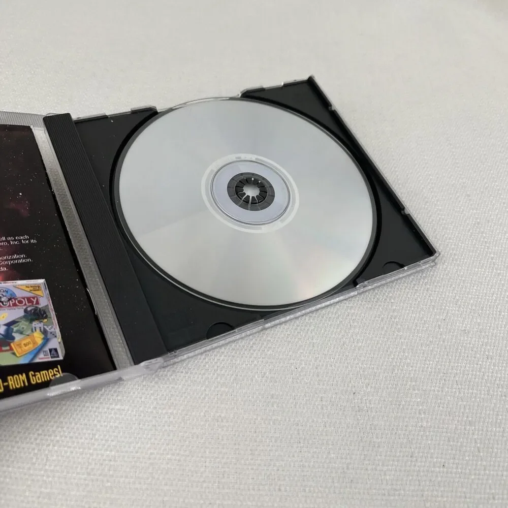 Monopoly‎ Star Wars CD-Rom (PC, 1997) PC Vintage Computer Game Hasbro Rare